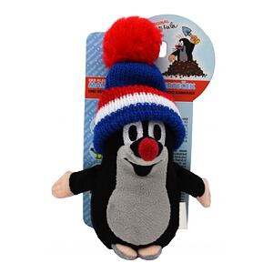 Moravská ústredna Krtek 15cm kulich modrý-trikolora