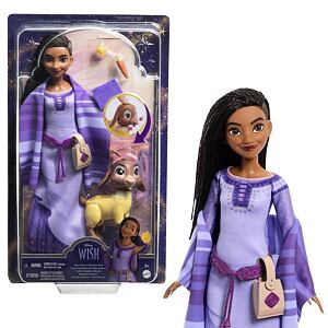 Mattel Disney Přání Panenka se zvířecím kamarádem na cestách