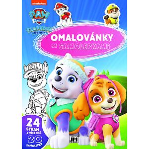 Jiri Models Tlapková patrola Omalovánky A4 se samolepkami