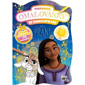 Jiri Models Tvarované omalovánky Přání
