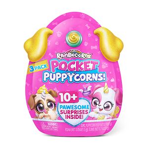 ZURU Rainbocorns: Mini pejsek - 3pack, více druhů