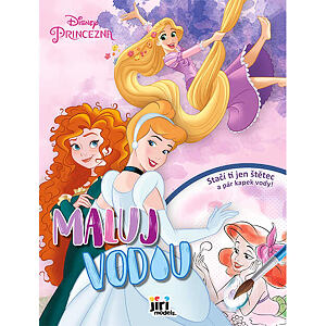 Jiri Models Maluj vodou A4 Disney Princezny