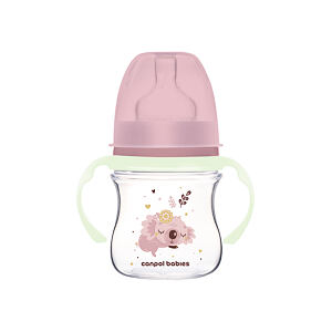 Canpol babies Antikoliková lahev EasyStart SLEEPY KOALA 120ml růžová