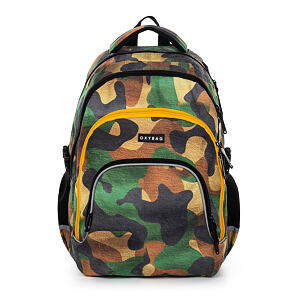 Oxybag Studentský batoh OXY SCOOLER Camo