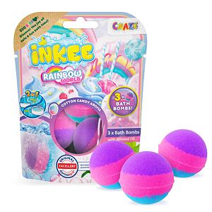 INKEE Rainbow world 3x šumivá bomba