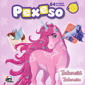 Jiri Models Pexeso v sešitu Jednorožci
