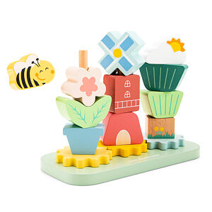 New Classic Toys Stohovací hračka - mlýnská zahrádka