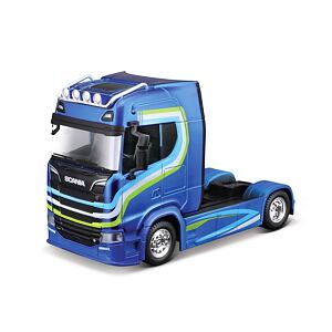Bburago 1:43 Haulers Custom Cabs Scania 770S Blue