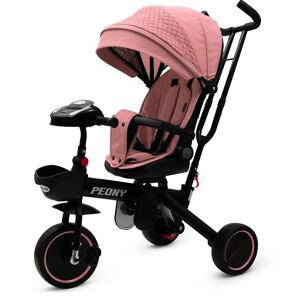 Dětská tříkolka Baby Mix Peony EVA růžová