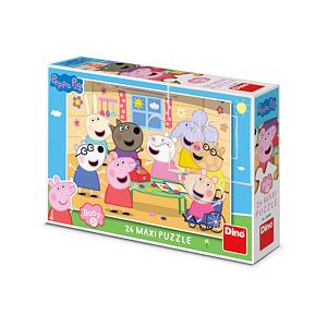 Dino Peppa Pig: Obchod Puzzle 24 dílků maxi