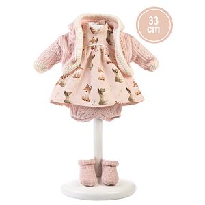 Llorens P33-142 Obleček pro panenku velikosti 33 cm