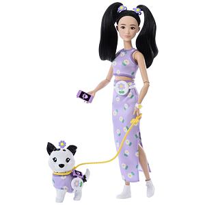 Mattel Barbie Panenka styl pro dva - květiny