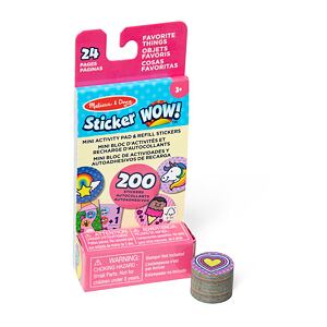 Melissa & Doug Sticker! WOW - Náplně samolepek oblíbené předměty