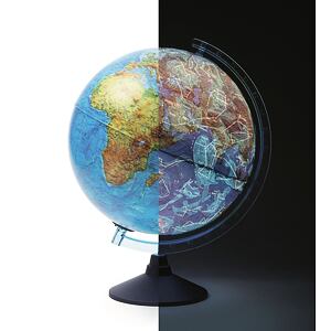 Pexi Interaktivní Glóbus CZ - 32 cm, 3D Reliéf, LED, Noční země (AG-3215)