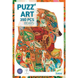 DJECO Puzz’Art Medvěd 350 dílků