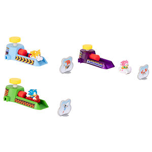Wiky Sonic Go Go Racers Mini Launcher SET, více druhů