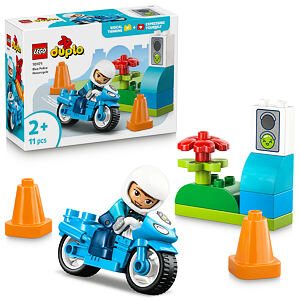 LEGO® DUPLO® 10471 Modrá policejní motorka