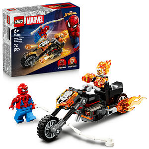 LEGO® | Marvel 76335 Spider-Man vs. Ghost Rider na motorce