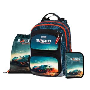Oxybag Školní set 3ks OXY JUMPER auto