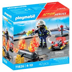 Playmobil Hašení plynové nádrže