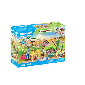 Playmobil Malebná zeleninová zahrádka u prarodičů