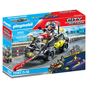 Playmobil Terénní čtyřkolka speciální jednotky