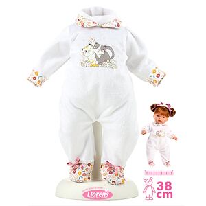 Llorens P13-854 Obleček pro panenku velikosti 38 cm