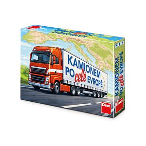 Dino Kamionem po celé Evropě Rodinná hra