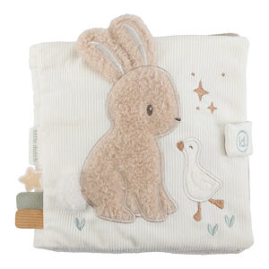 Little Dutch Textilní knížka s aktivitami Newborn Naturals