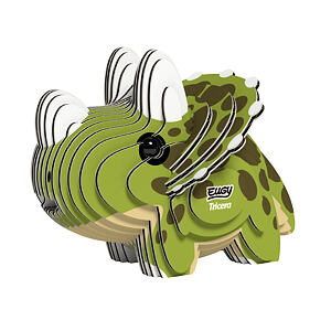 EUGY Triceratops 3D kartonová skládačka