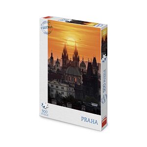 Dino Praha stověžatá Puzzle 500 dílků TRAVEL