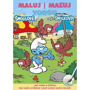 Akim Maluj vodou A5 - Šmoulové 1