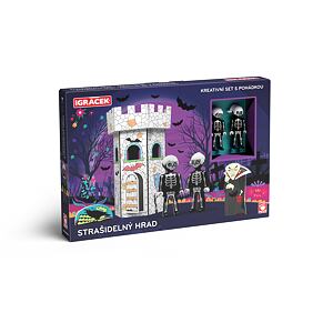 Igráček Strašidelný hrad - kreativní set s pohádkou
