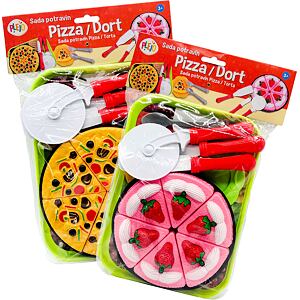 PLEJO Sada potravin pizza/dort