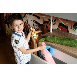 Bludišťák 50 cm modrý