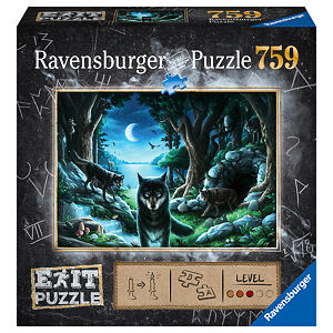 Ravensburger Exit Puzzle: Vlk 759 dílků