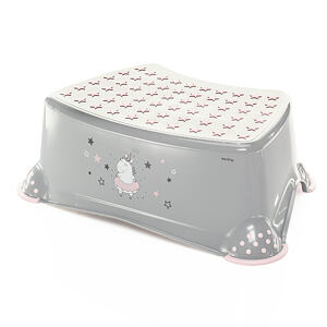 Zopa Stupínek k WC/umyvadlu "Unicorn"Grey/Pink
