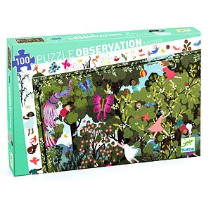 DJECO Vyhledávací puzzle Hrátky v zahradě