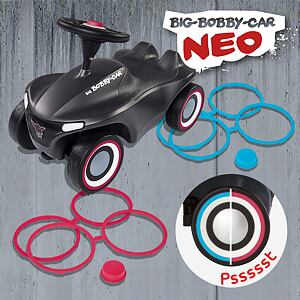 BIG Auto odstrkovadlo Bobby Car Neo antracitové