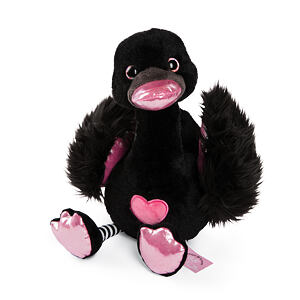NICI plyš Love Černá labuť 25cm
