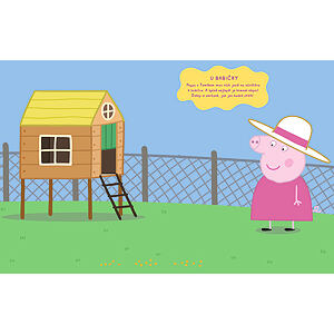 JIRI MODELS Samolepková knížka/ Prasátko Peppa
