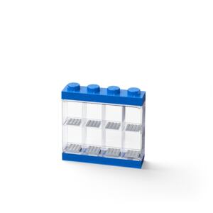 LEGO Sběratelská skříňka na 8 minifigurek modrá