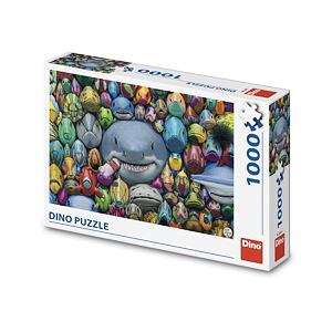 Dino Barevné rybičky 1000 dílků Puzzle