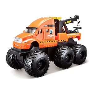 Maisto Builder Zone Quarry monsters užitkové vozy - odtahový vůz