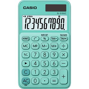 CASIO Kalkulačka SL 310 UC zelená