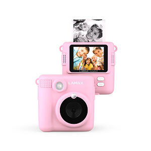 LAMAX Dětský fotoaparát InstaKid1 růžový
