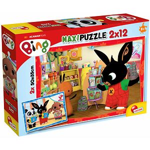 Lisciani Bing Puzzle 2x12