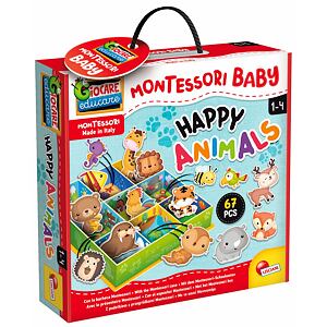 Lisciani Montessori Baby krabička - Zvířátka