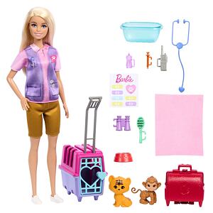 Mattel Barbie Panenka Zahraňuje zvířátka - Blondýnka