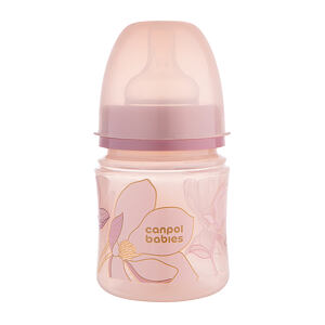 Canpol babies Antikoliková lahev EasyStart GOLD 120ml růžová